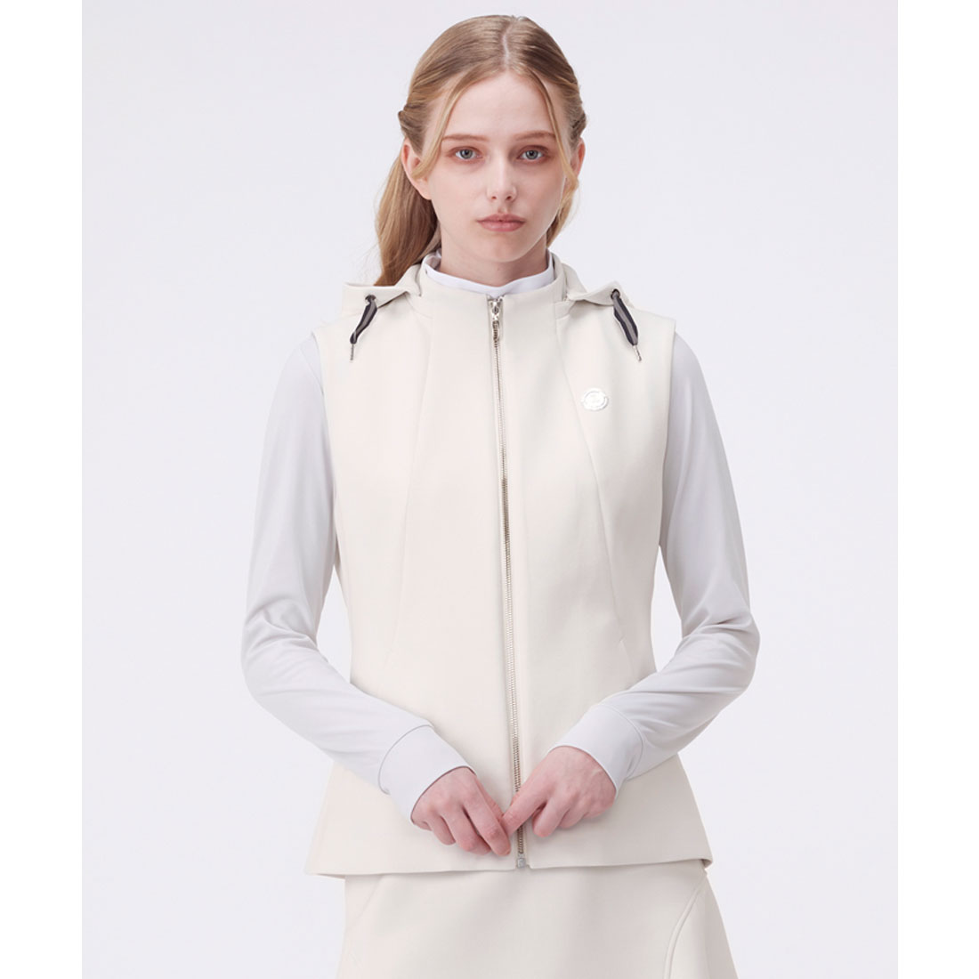 ランバン スポール LANVIN SPORT ダンボールニットアウターベスト【U