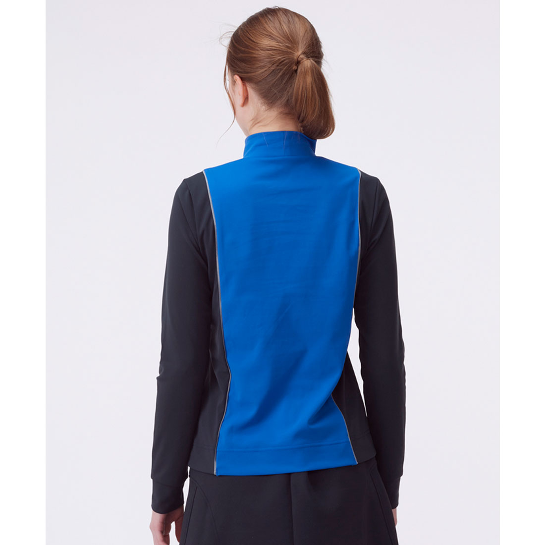 ランバン スポール LANVIN SPORT モックネックブロッキング長袖