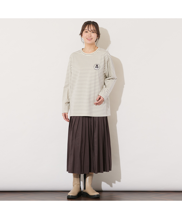 HAPPY FACE・手洗いOK】エマちゃんプリントロンT(508345018)｜阪急