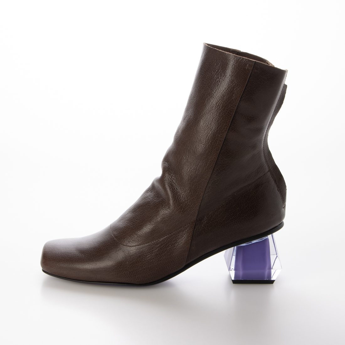 未使用　マナ MANA ショートブーツ チャンキーブーツ　37 23.5 マナ MANA ショートブーツ(508475063)｜阪急百貨店公式通販