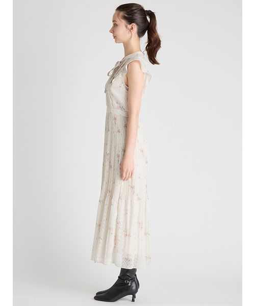 CELFORD×P.J. REDOUTEコラボ】 Rosaボウタイワンピース(508348905