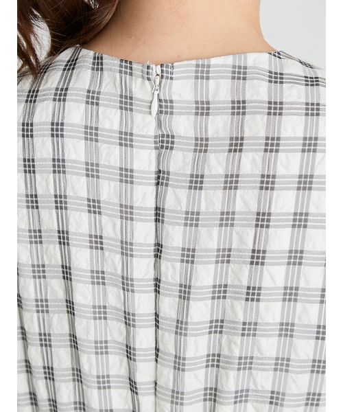 CELFORD サッカーチェックワンピース サッカーチェックワンピース（マキシ丈/ロングワンピース