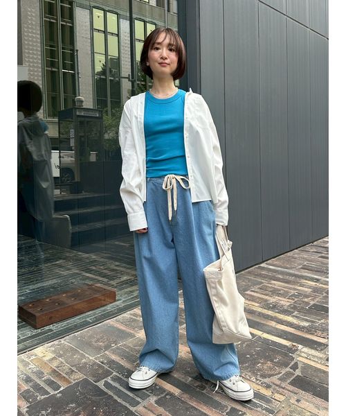 emmi（エミ） ウエストギャザーワイドパンツ ウエストギャザーワイドパンツ(ワイドパンツ)｜パンツ｜emmi