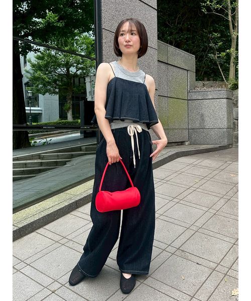 emmi（エミ） ウエストギャザーワイドパンツ ウエストギャザーワイドパンツ（emmi atelier）｜ルミネの