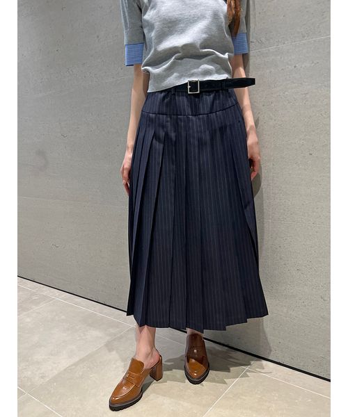 CHANELスカート　ベルトセット CHANEL シャネル カーディガン＆スカート セットアップ｜ハイ