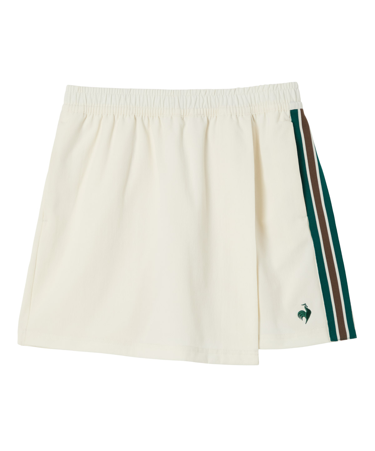 No.68 le coq 着回し抜群キュロット☆khaki☆O☆新品☆ ルコックスポルティフ le coq sportif ハーフ丈キュロット