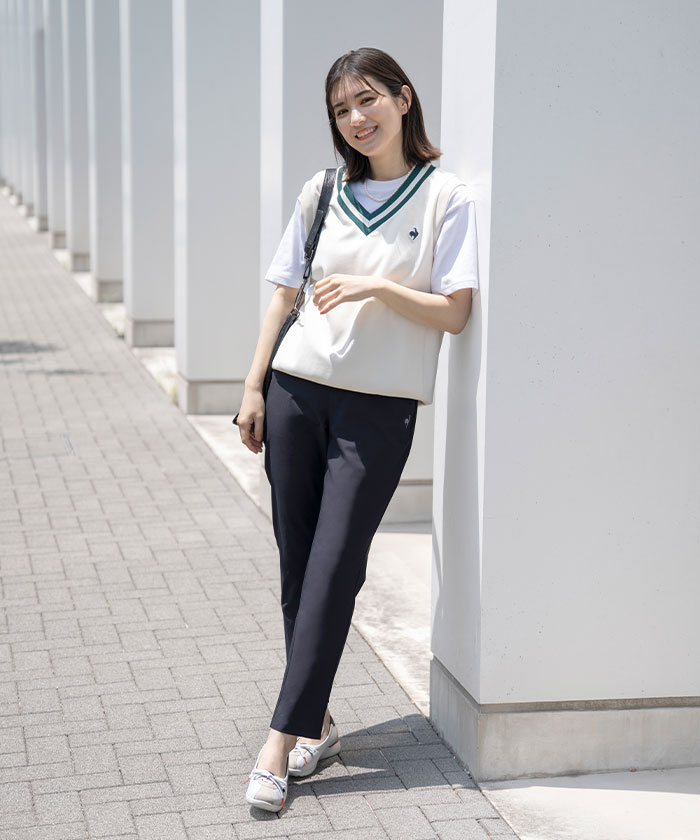 ルコックスポルティフ le coq sportif ニットライクベスト
