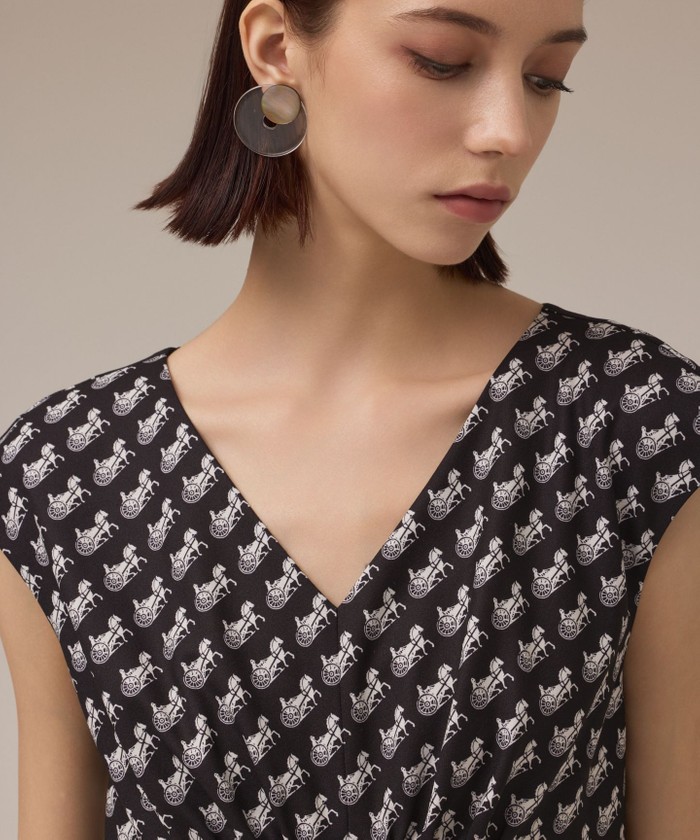 ホースプリントサロペット(508361272)｜阪急百貨店公式通販サイト