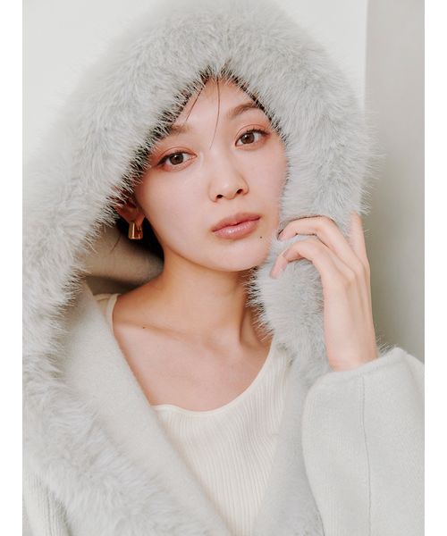 snidel ファーコート SNIDEL（スナイデル）の「ファーコート（その他アウター）」 - WEAR