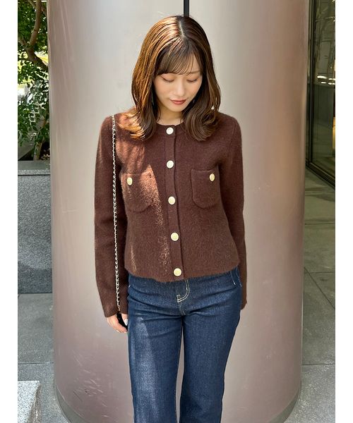 フォックスニットジャケット(508360097)｜阪急百貨店公式通販