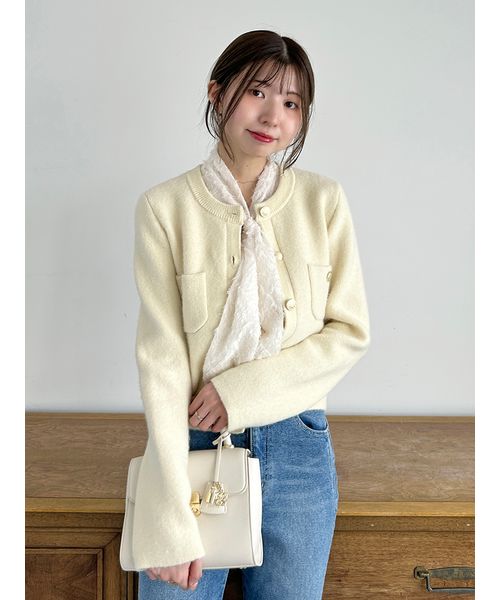 フォックスニットジャケット(508360097)｜阪急百貨店公式通販