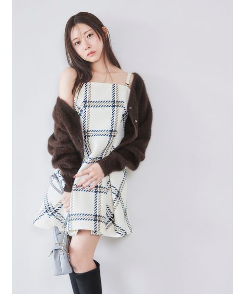 フォックスカシミヤショートジップカーディガン フォックス カシミヤ ショート ジップ カーディガン