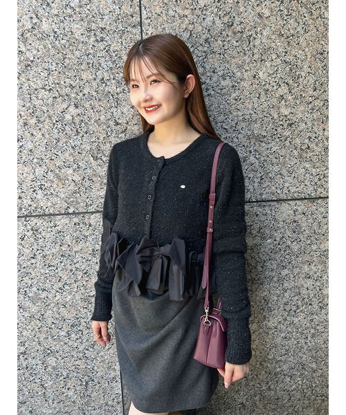 リボンモチーフカーディガン(508360157)｜阪急百貨店公式通販サイト