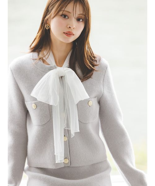 ニュアンスリボンニットプルオーバー(508360158)｜阪急百貨店公式通販