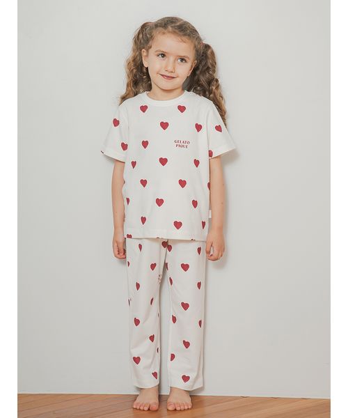 KIDS】ハート柄ロングパンツ(508361462)｜阪急百貨店公式通販