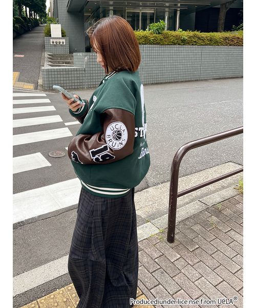 UCLA/NUTMEG】スタジャン(508362513)｜阪急百貨店公式通販サイト