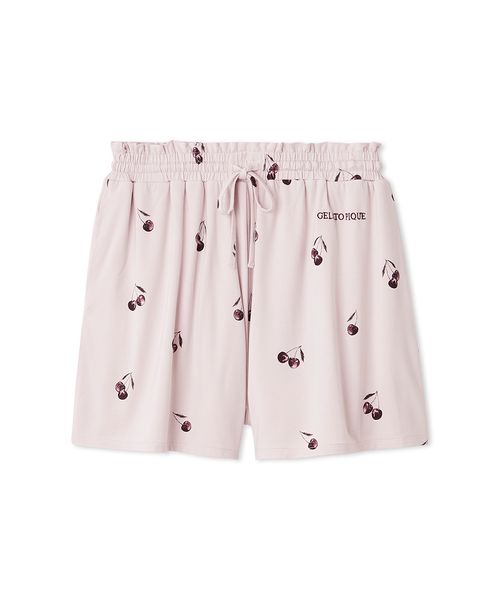 接触冷感】チェリー柄ショートパンツ(508363031)｜阪急百貨店