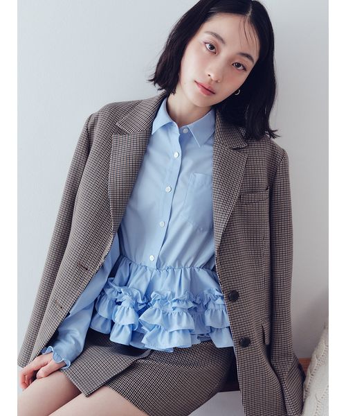LILY BROWN コーデュロイカラーオーバージャケット 美品 LILY BROWN コーデュロイカラーオーバージャケット 美品