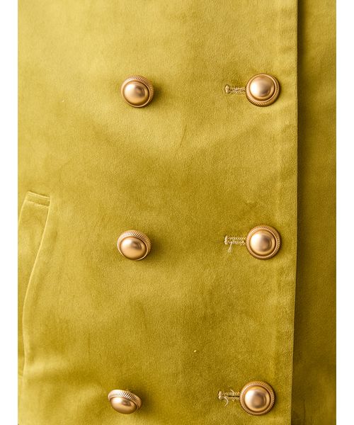 L.B CANDY STOCK]スカラップビジューアタッチドジャケット L.B CANDY STOCK]スカラップビジューアタッチドジャケット