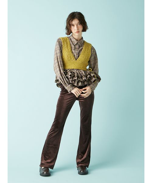 ホイップフリルヘムブラウス ホイップフリルヘムブラウス（LILY BROWN）｜ルミネのファッション通販