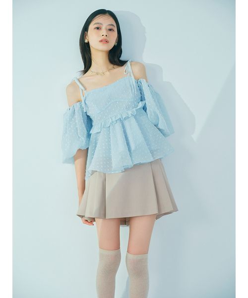 3wayジャガードペプラムビスチェ(508364631)｜阪急百貨店公式
