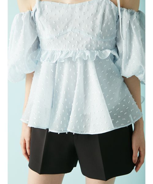 3wayジャガードペプラムビスチェ(508364631)｜阪急百貨店公式通販