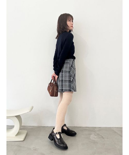 ラメジャガードロゴニットトップス(508364988)｜阪急百貨店公式