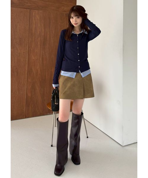 【FRAY ID.】フレイアイディー （24.5） ゲートルロングブーツ 新品 ゲートルロングブーツ(508369285)｜阪急百貨店公式通販サイト｜阪急