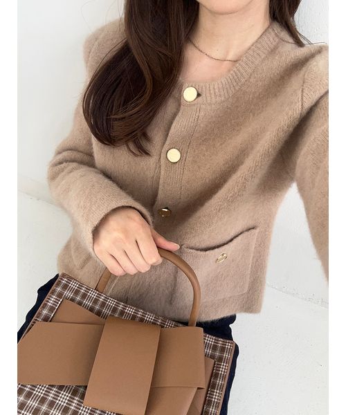 フォックスウールニットジャケット(508369290)｜阪急百貨店公式