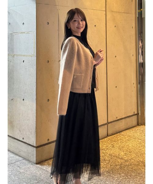 フォックスウールニットジャケット(508369290)｜阪急百貨店公式通販