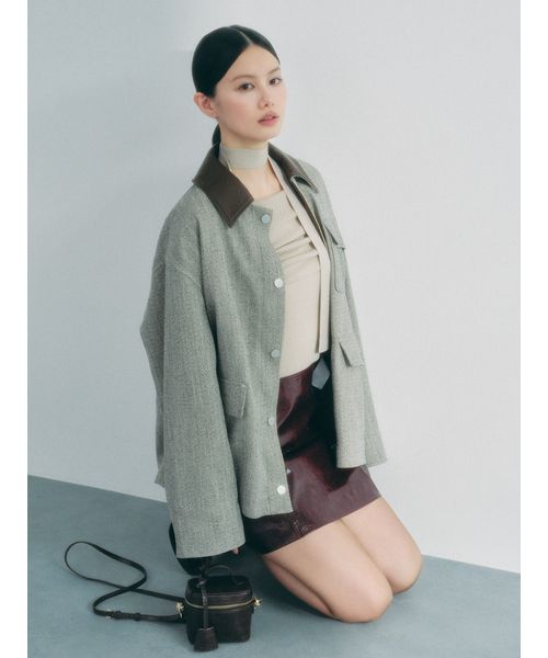 ウールアクリルオフショルプルオーバーニット(508369291)｜阪急百貨店