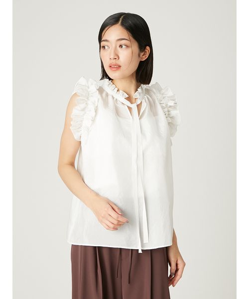 2wayギャザーフリルブラウス(508369218)｜阪急百貨店公式通販サイト