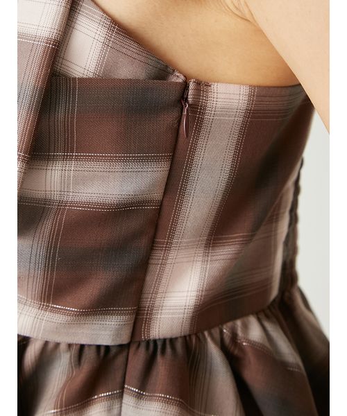オンブレラメチェックリボンキャミ(508369225)｜阪急百貨店公式通販