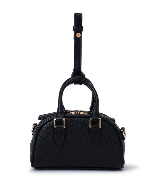 MINI BOSTON BAG / BLK ミニボストンバック 2way mini boston bag / 2wayミニボストンバッグ（長さ調節可能