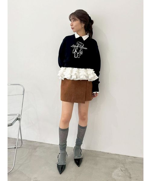 ブラウス シャツ ホイップフリルヘムブラウス レディース ホイップフリルヘムブラウス(508364629)｜阪急百貨店公式通販