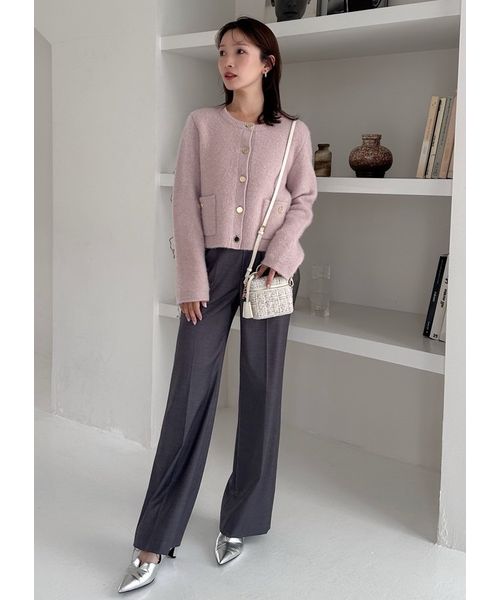 フォックスウールニットジャケット(508369290)｜阪急百貨店公式通販