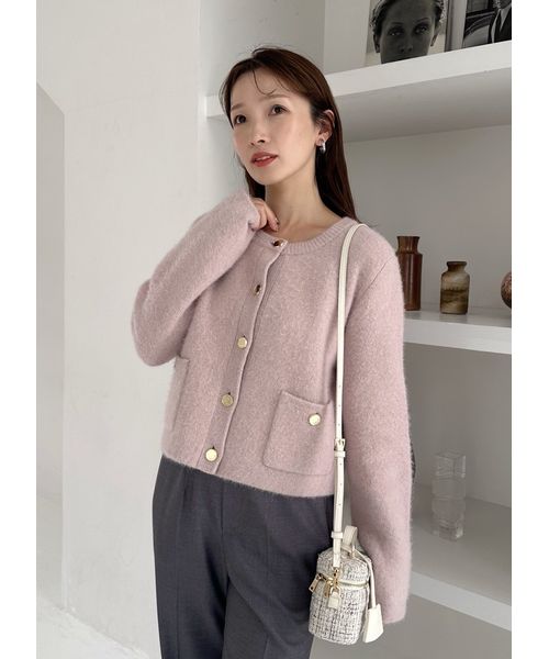 フォックスウールニットジャケット(508369290)｜阪急百貨店公式通販