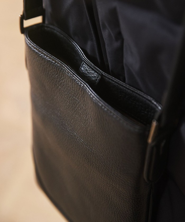 別注/日本製【PELLE MORBIDA×GOTAIRIKU】レザー ショルダー