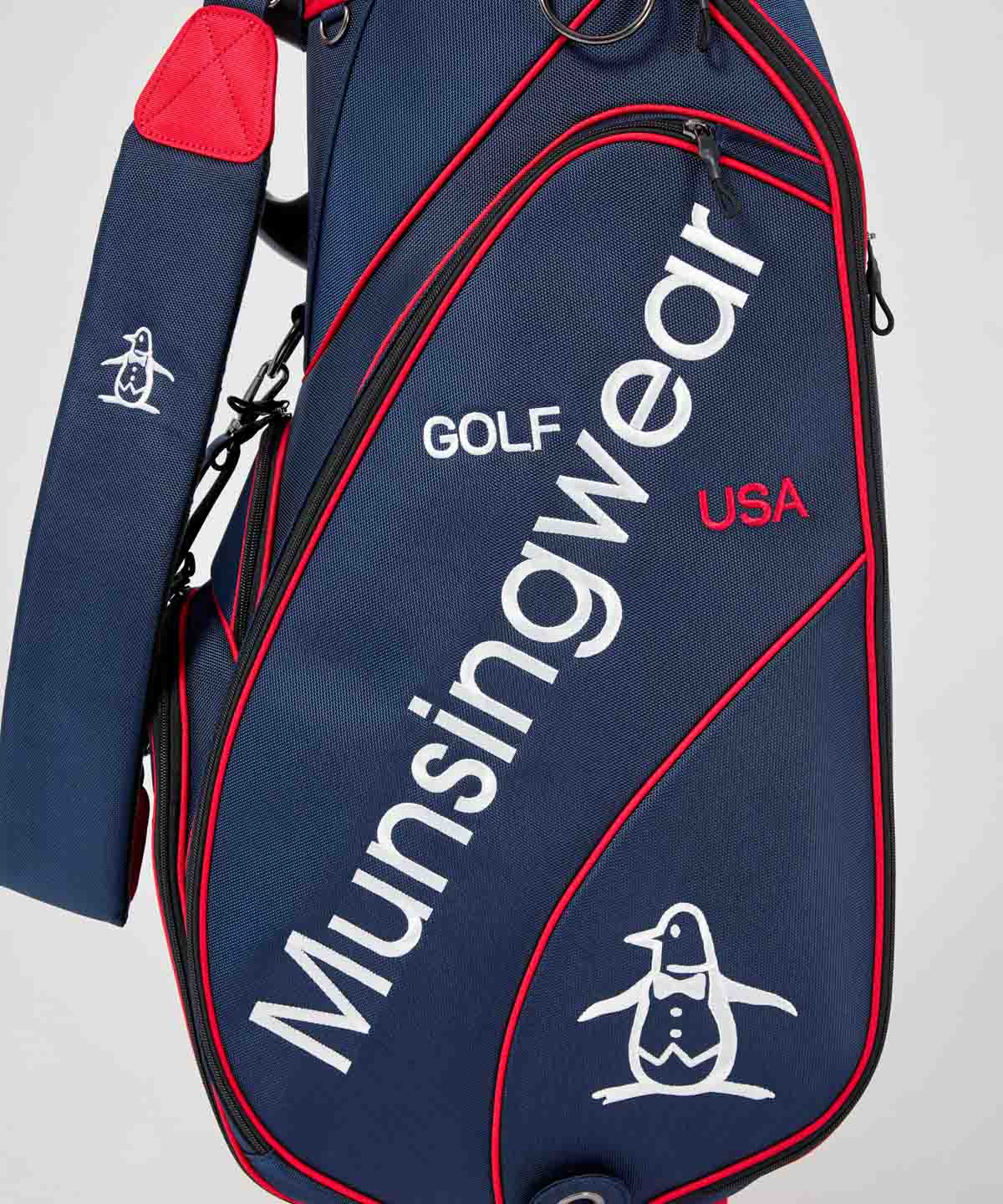 マンシングウェア Munsingwear 大口径キャディバッグ(508379482)｜阪急