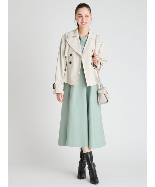 ラジエム　Lajour　ラジュール　ペプラム　トレンチコート 楽天市場】【ラジュール×半額クーポン対象】Lajour made in