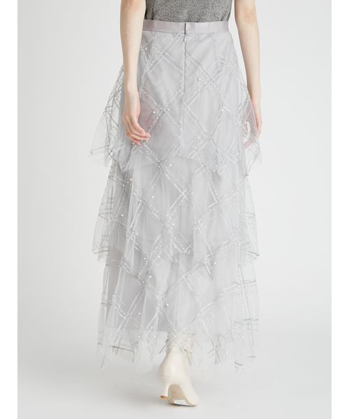 HANAE MORI×CELFORDコラボ】パールスカート(508381590)｜阪急百貨店