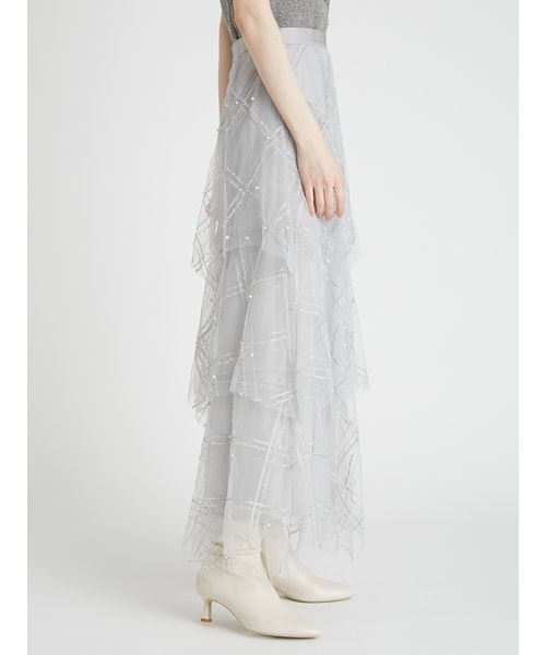 HANAE MORI×CELFORDコラボ】パールスカート(508381590)｜阪急百貨店
