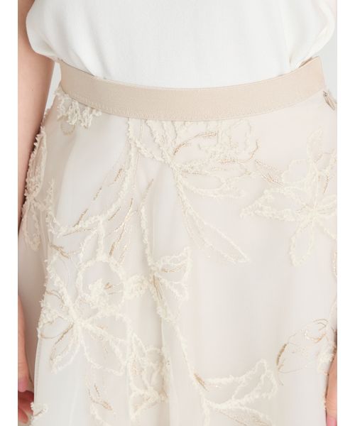 ブラッシュドエンブロイダリースカート(508381592)｜阪急百貨店公式