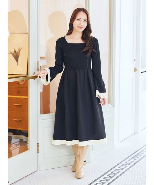 イギン ジブリーヌ✨オパールスリーブワンピース　ネイビー　13号 fit=scale-down,w=1200