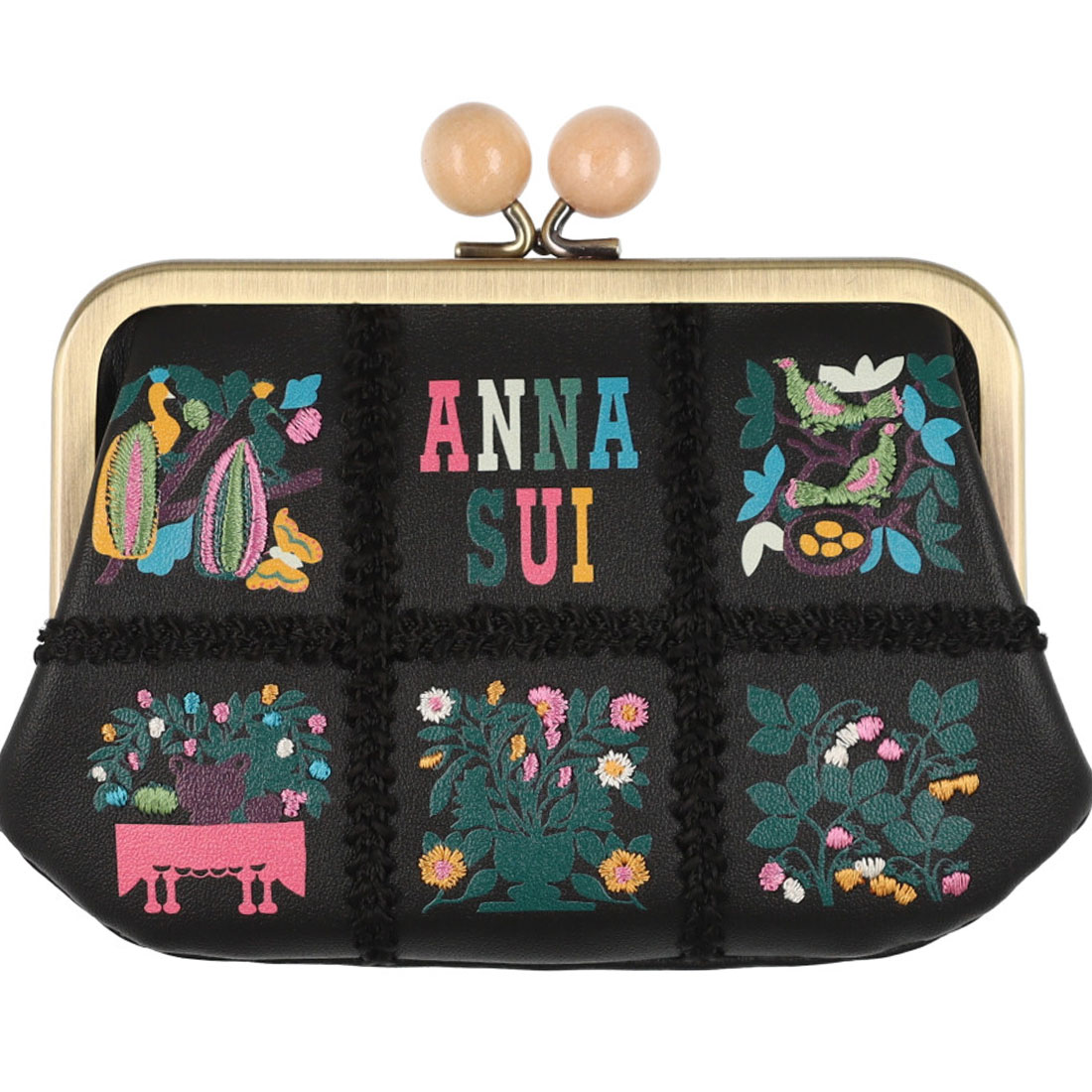 アナスイ ANNA SUI ブルーム 口金ミニ財布(508382058)｜阪急
