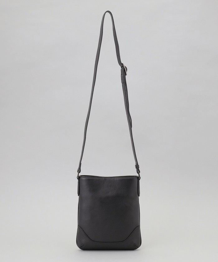 pelle morbidaブラックレザーショルダーバッグ ショルダーバッグ PMO－MB073 | PELLE MORBIDA/ペッレ