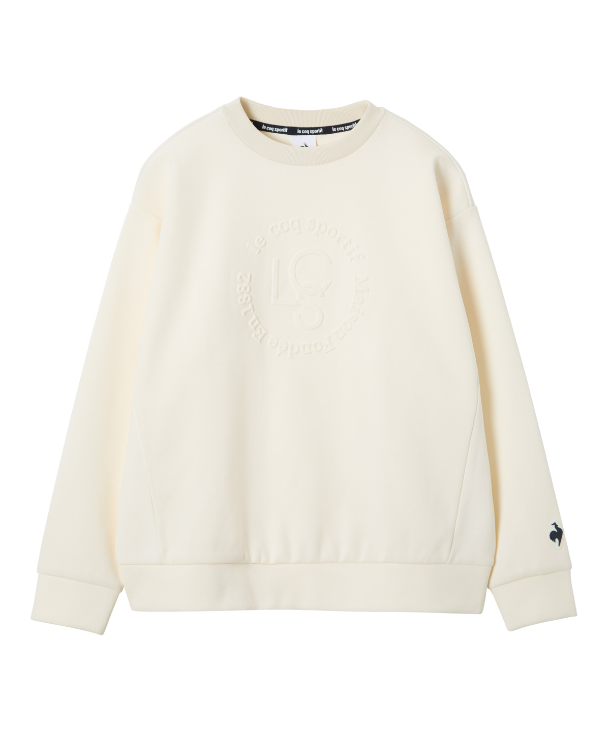 公式 ルコックスポルティフ アクティブスウェット クルーネック レディース 吸汗 ストレッチ UV CUT トレーニング LT5FSW41L 25FW ルコックスポルティフ le coq sportif アクティブスウェット