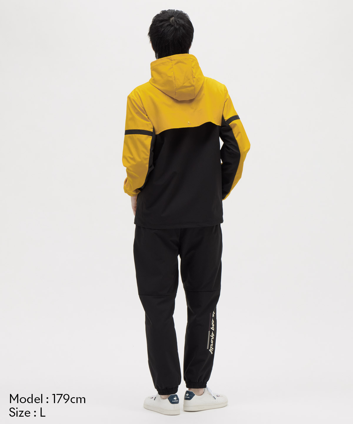 ルコックスポルティフ le coq sportif 裏起毛ウィンドブレーカージャ