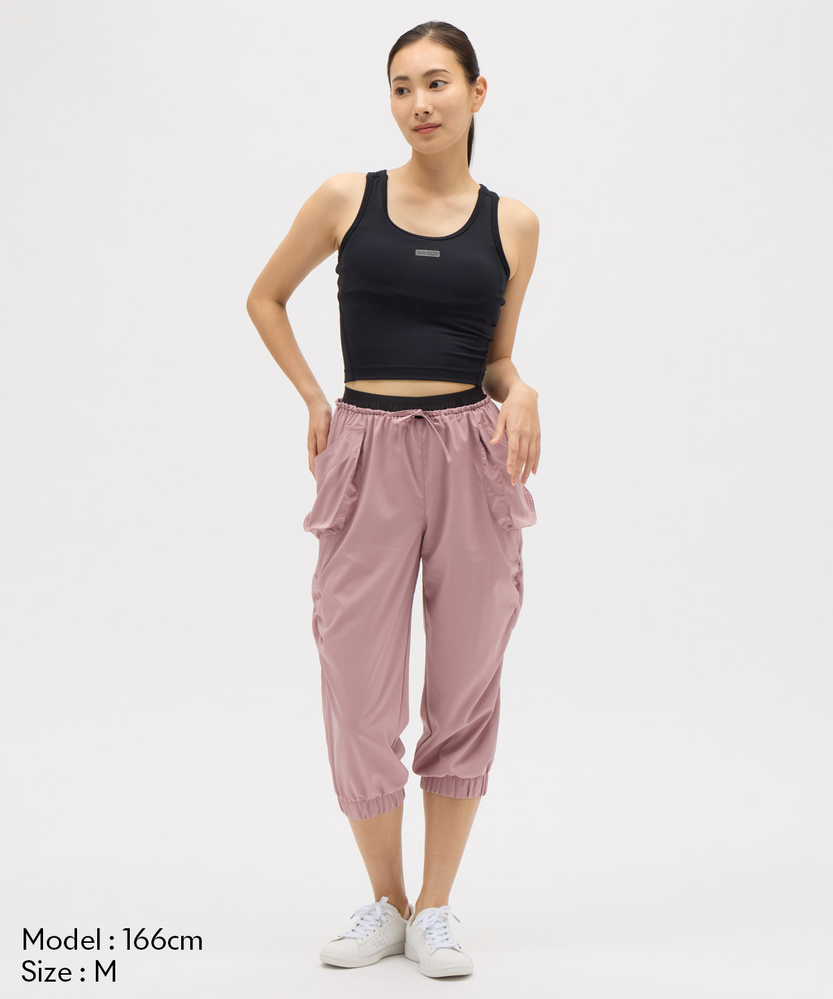 ルコックスポルティフ le coq sportif シャーリングクロップド