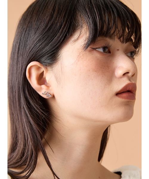 LILY BROWNロゴピアス(508383815)｜阪急百貨店公式通販サイト